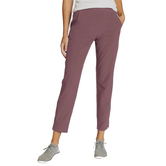 Eddie Bauer Pants - NWT Eddie Bauer Women Size Large Elastic Waistband Cropped Ankle Travel Pant NEW
